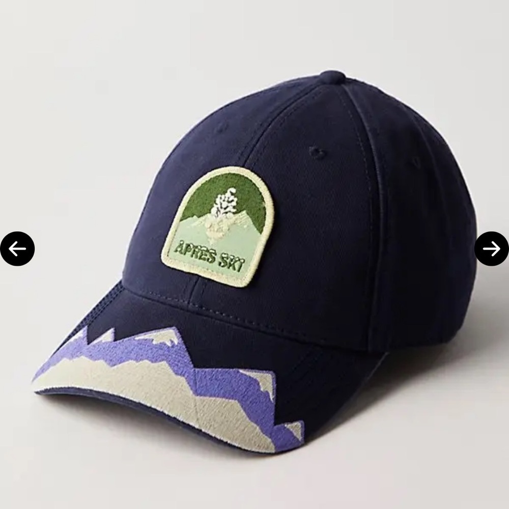 Free people movement AMERICAN NEEDLE 
Apres Ski Baseball Cap - Navy